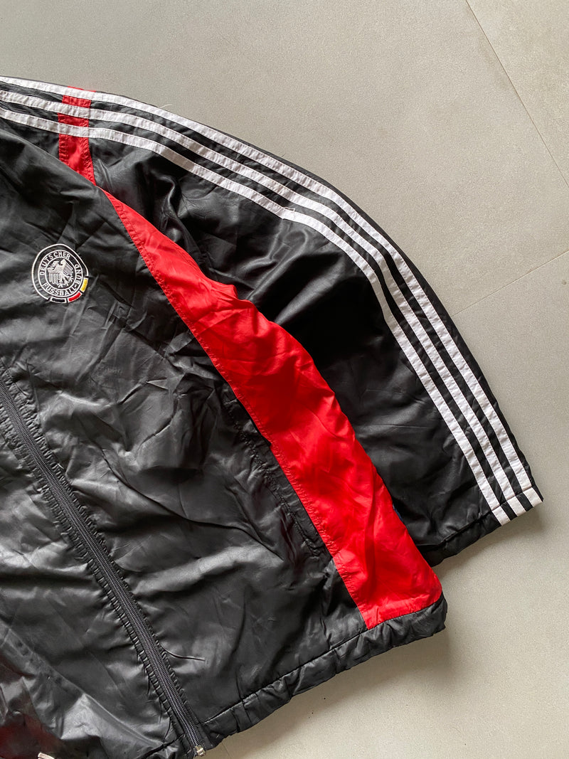 VINTAGE ADIDAS GERMANY STRIPED PUFFY JACKET - XL
