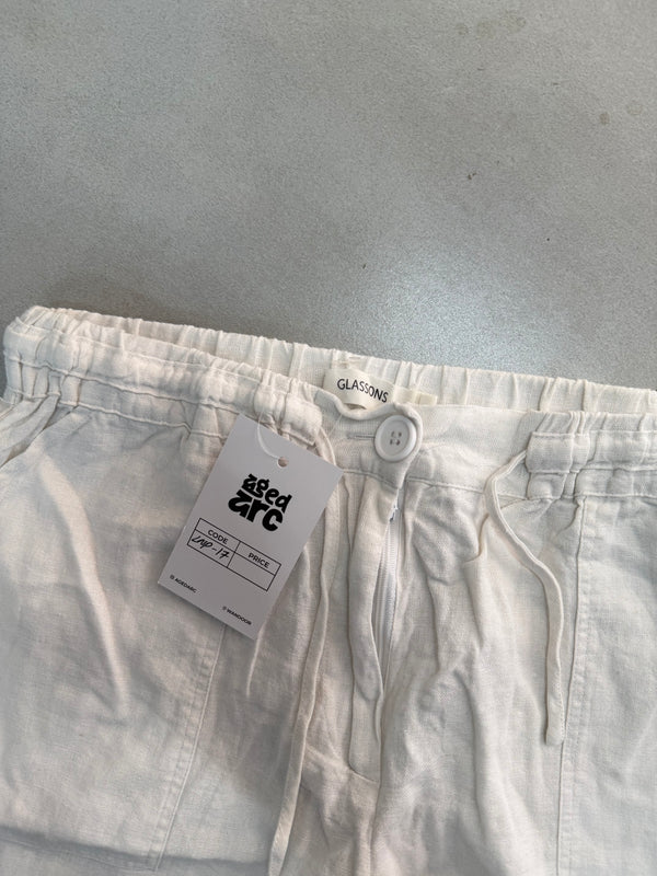 GLASSONS BAGGY LINEN PANT - M