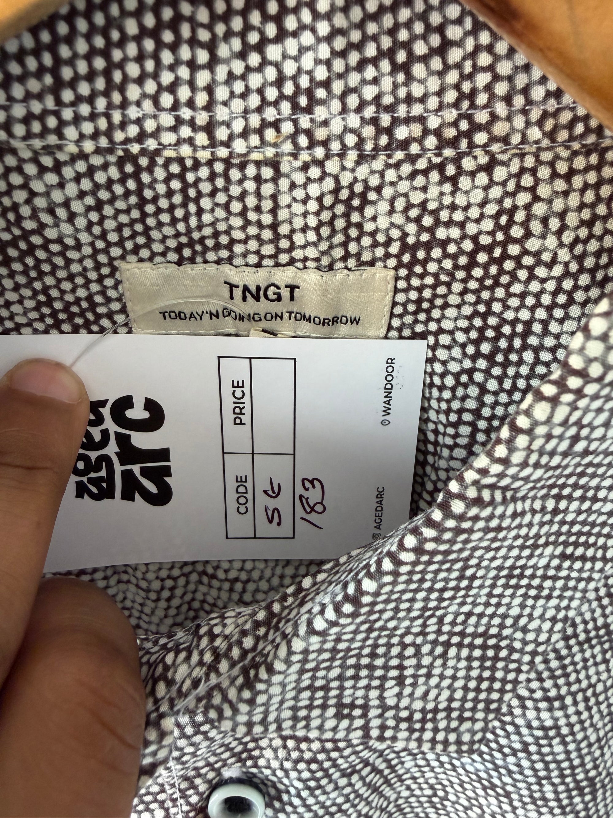 TNGT PRINTED SHIRT ST183 - M
