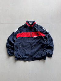 VINTAGE ADIDAS STRIPED JACKET - XL