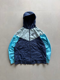 VINTAGE NIKE HOODED JACKET - M