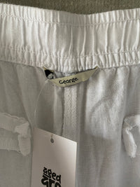GEORGE BAGGY LINEN PANT - XL