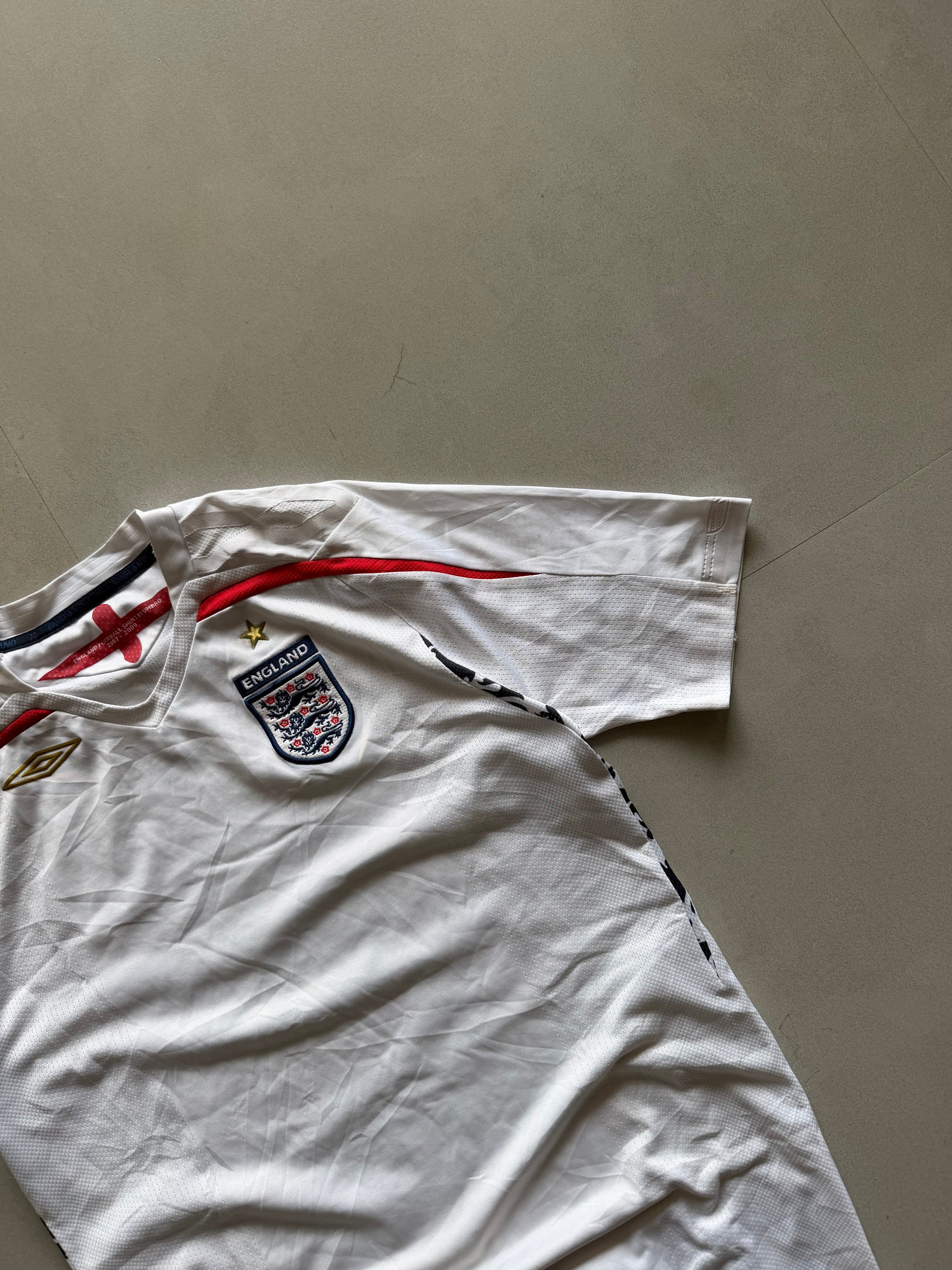 2007 UMBRO ENGLAND JERSEY - M