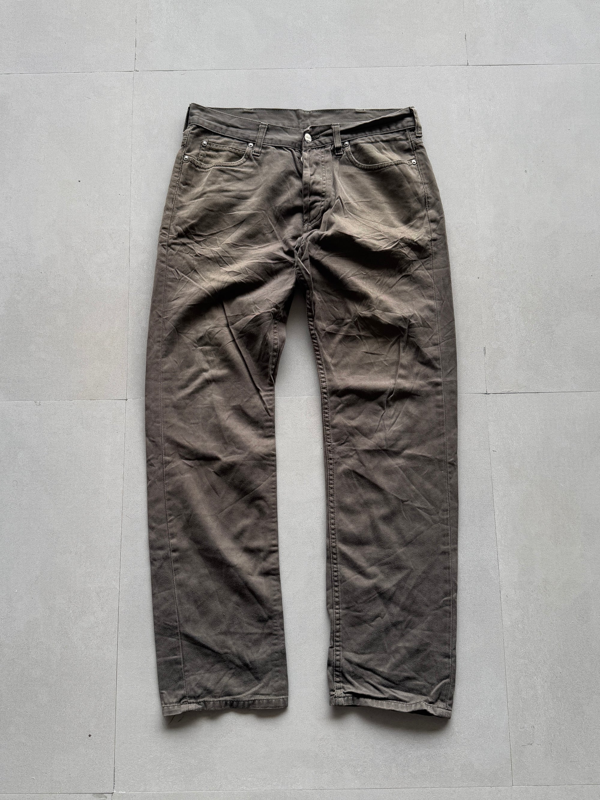 CARHARTT GREEN CARGO PANT - S