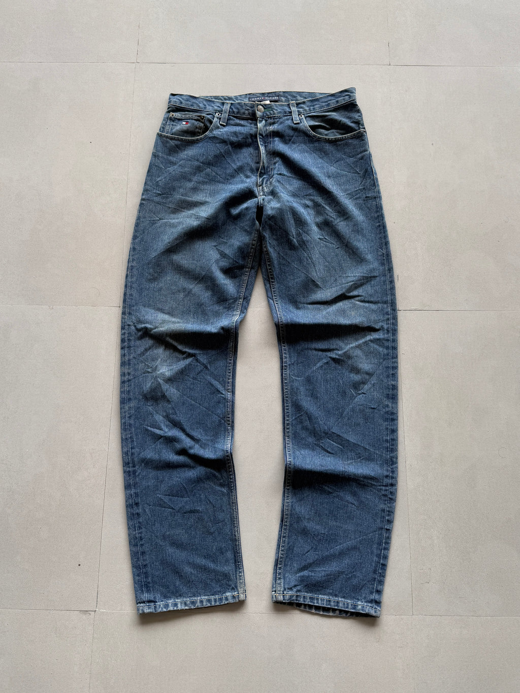 TOMMY HILFIGER STRIGHT FIT DENIM - L