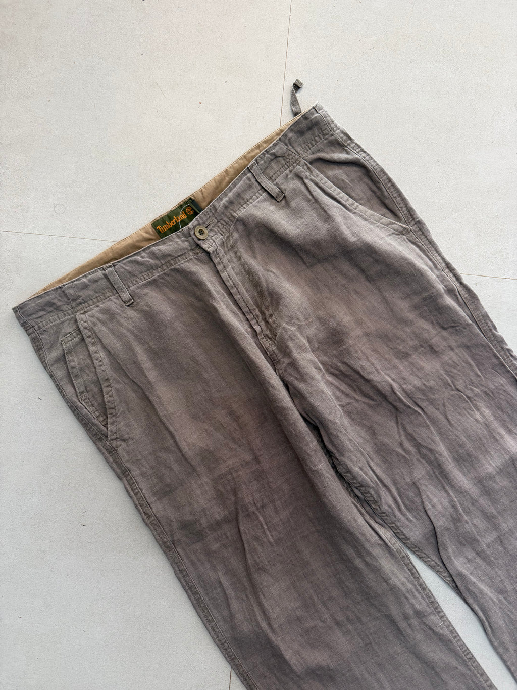 WIDE LEG LINEN PANT LNP45 - L
