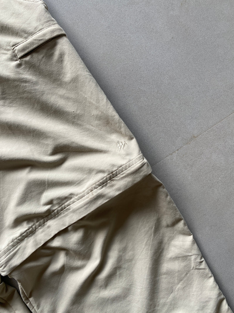 QUECHUA CONVERTIBLE OUTDOOR PANT - L