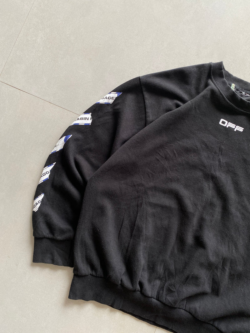 OFF WHITE SWEATSHIRT - M