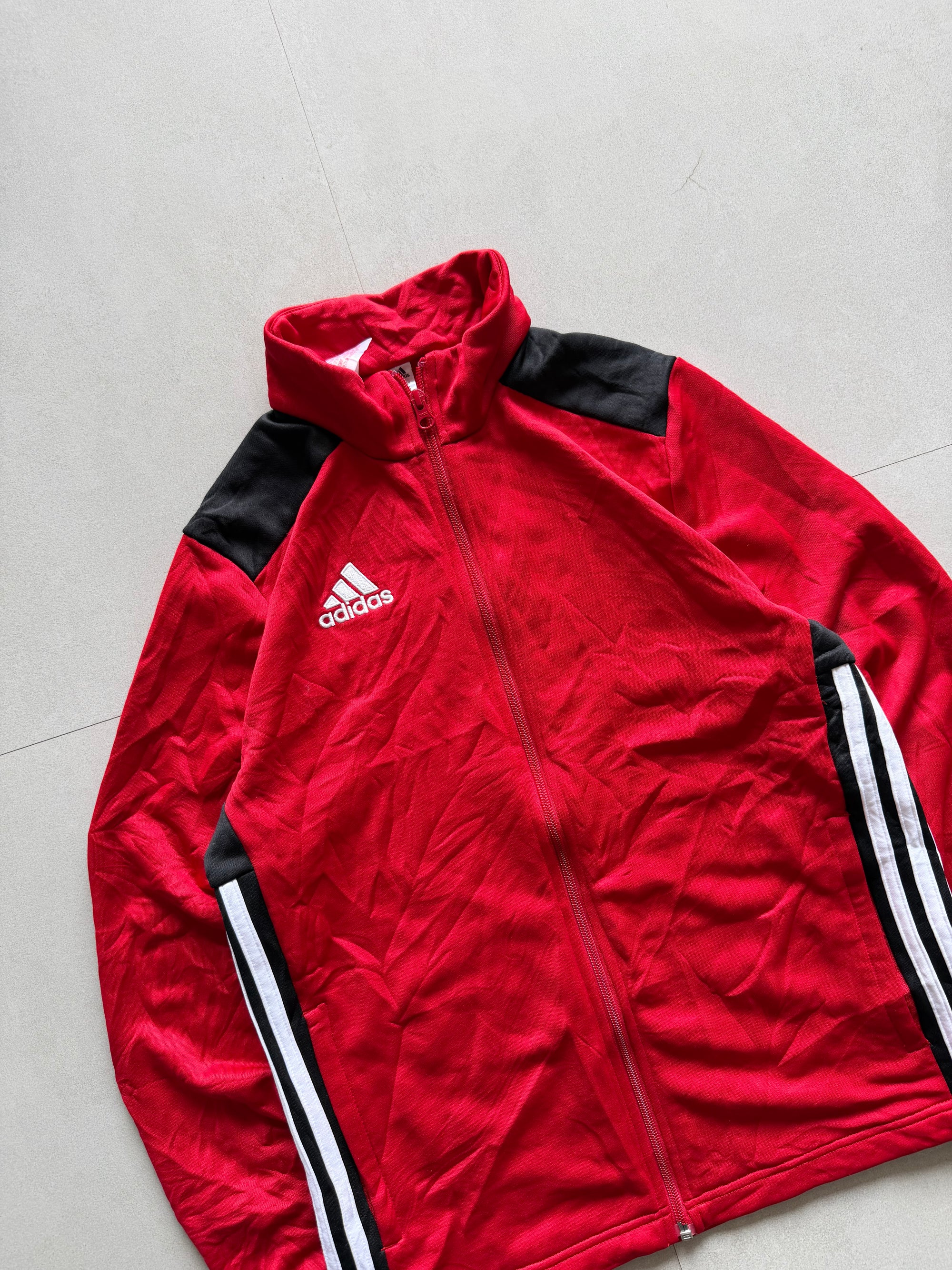 ADIDAS STRIPED JACKET - XS