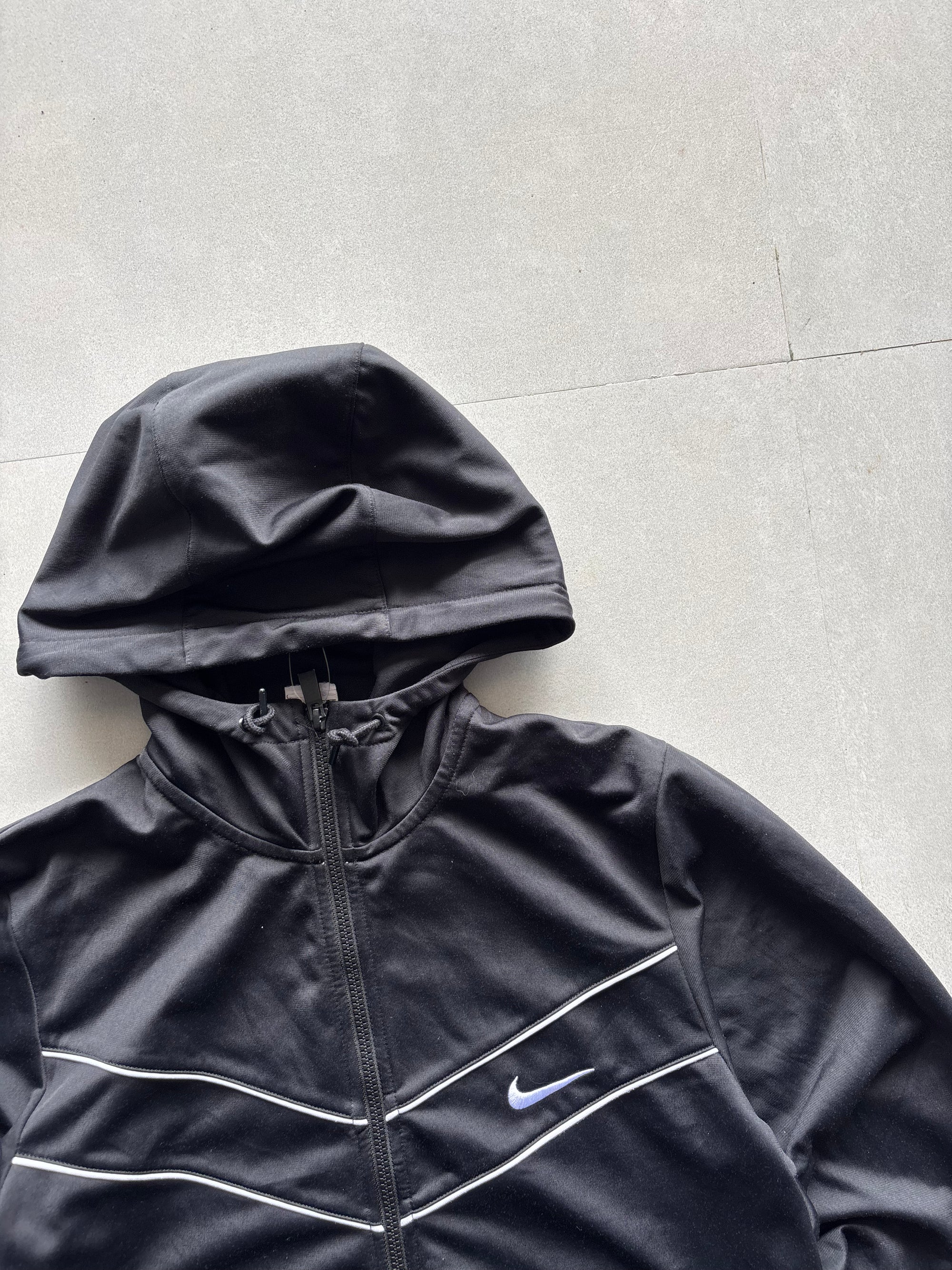 VINTAGE NIKE HOODED JACKET - S