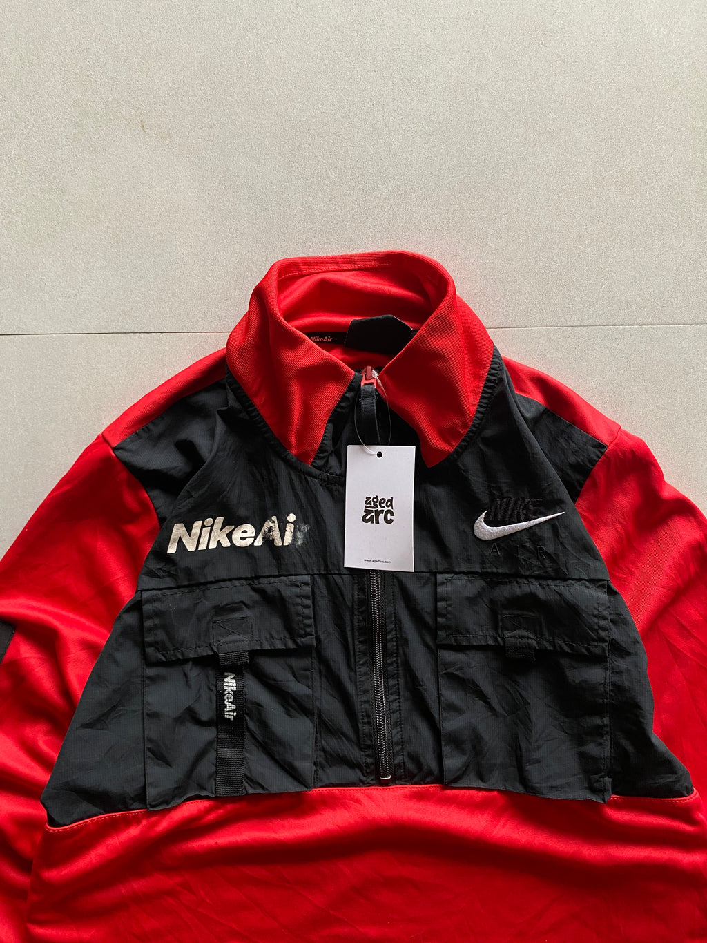 NIKE AIR QUARTER ZIP JACKET - M