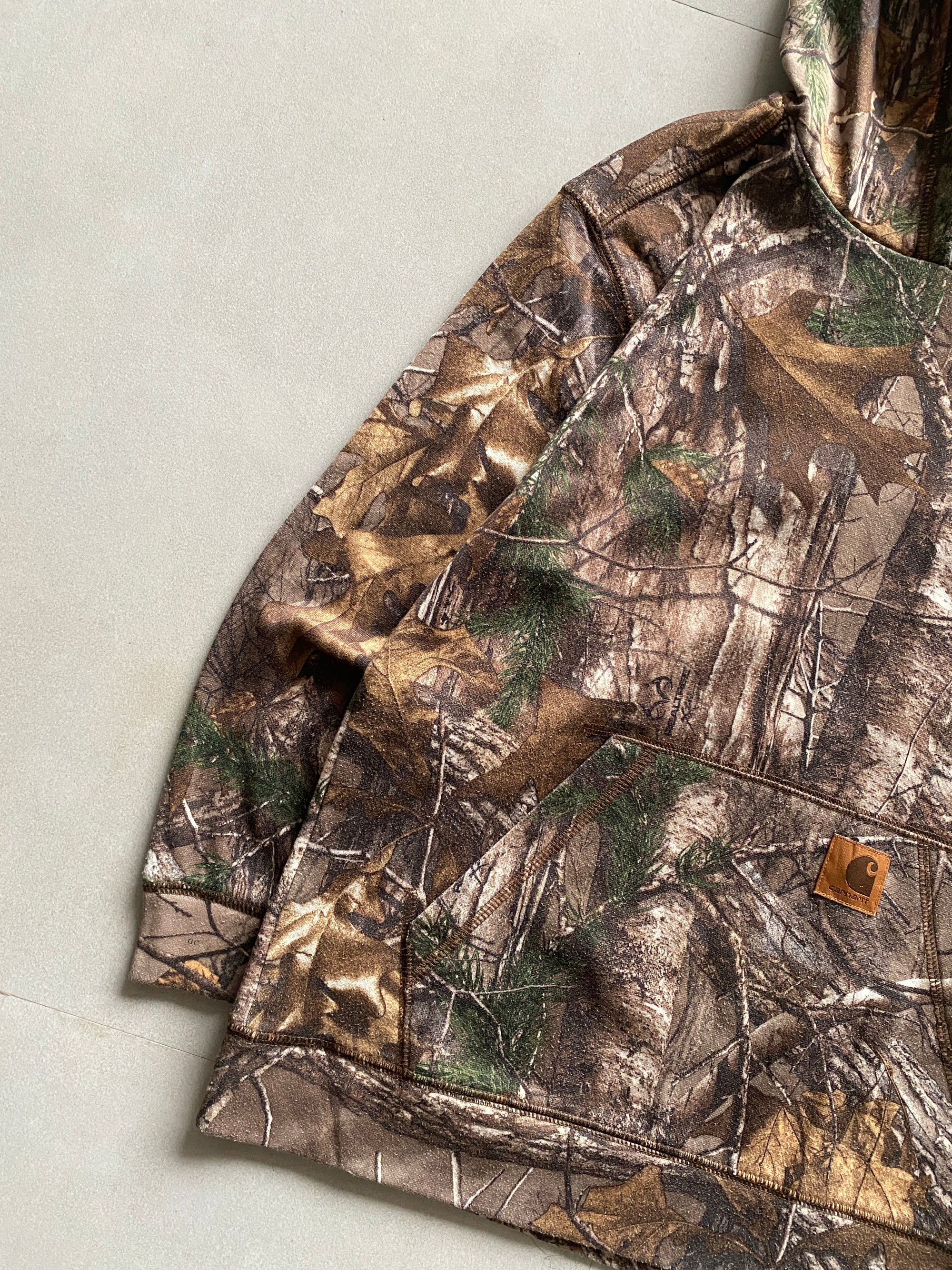 VINTAGE CARHARTT REALTREE HOODIE - XS