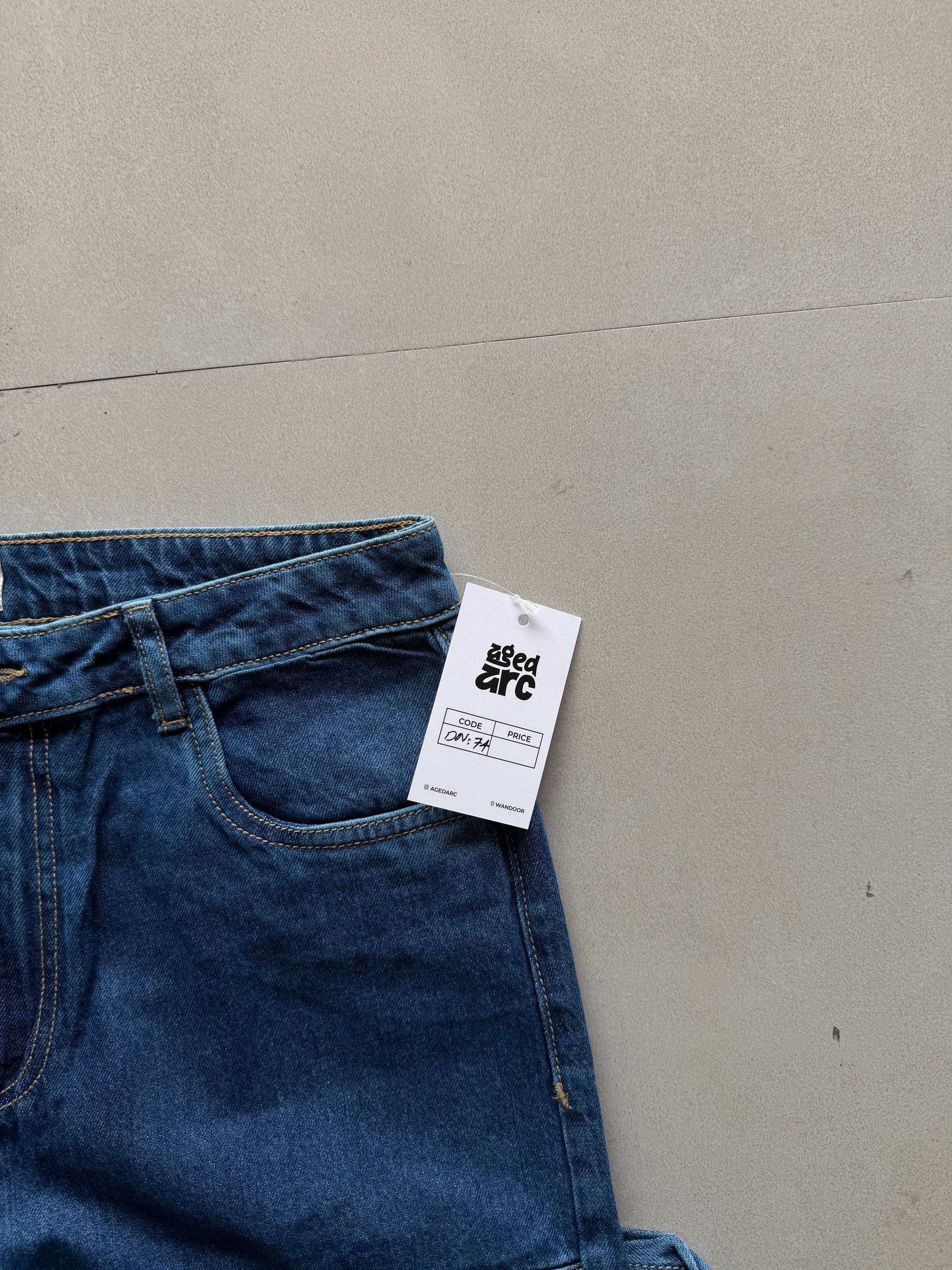 DN74 DOUBLEKNEE DENIM - M