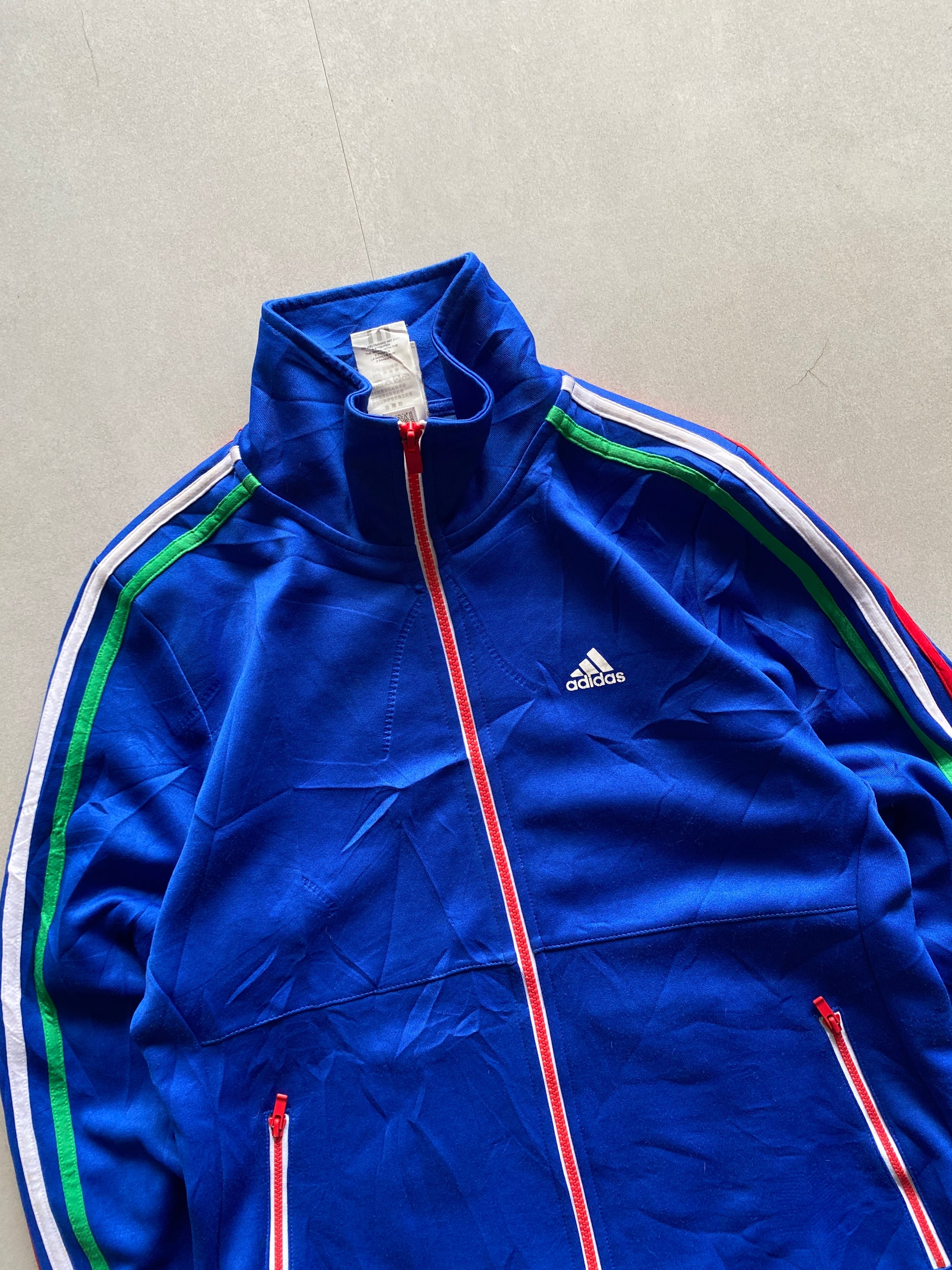 ADIDAS STRIPED JACKET - XS