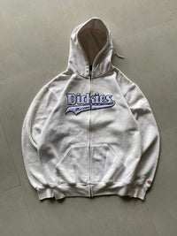 DICKIES SPELL OUT ZIPPER HOODIE - XXL