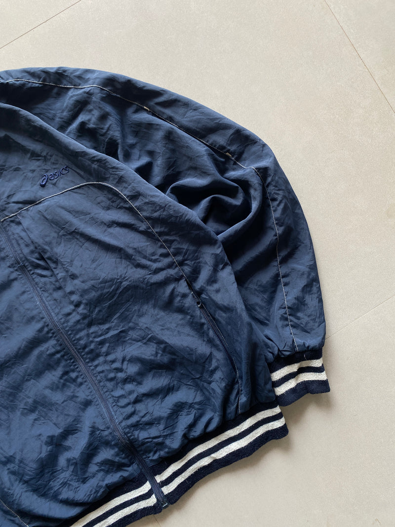 VINTAGE ASICS BOMBER JACKET - M