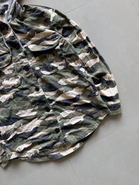 H&M HOODED FLANNEL JACKET -