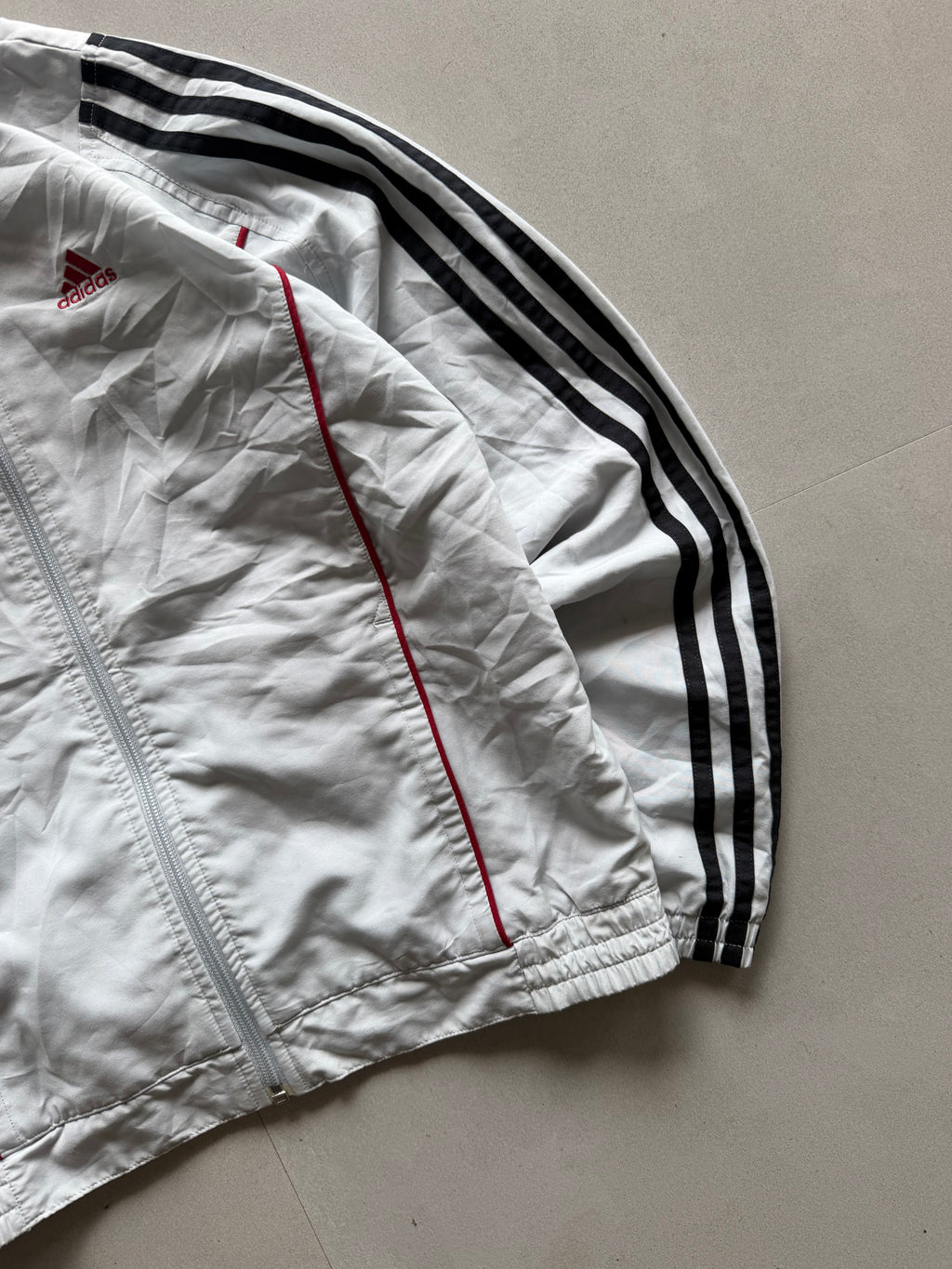 ADIDAS STRIPED JACKET - XXS