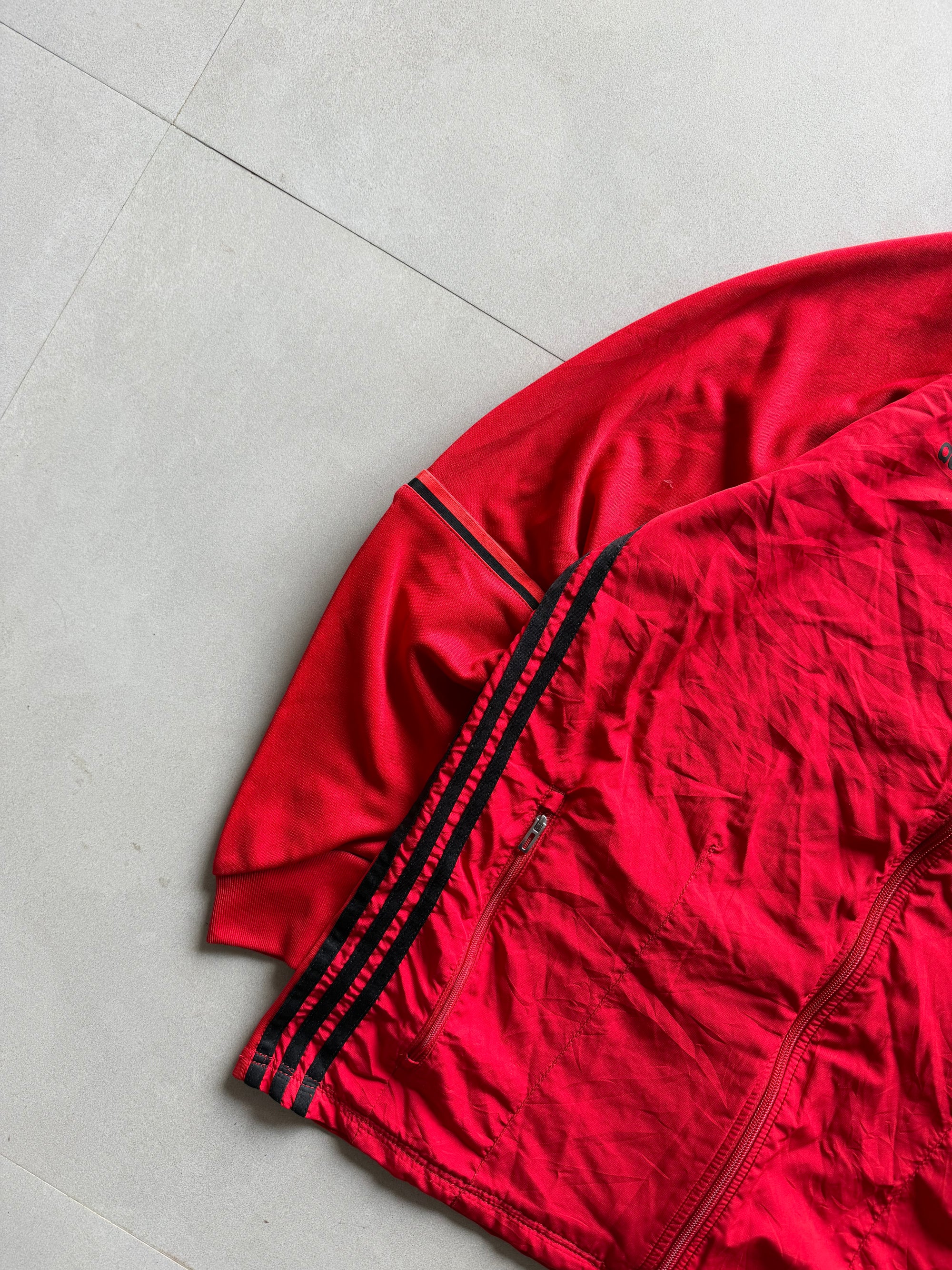 ADIDAS STRIPED JACKET - M