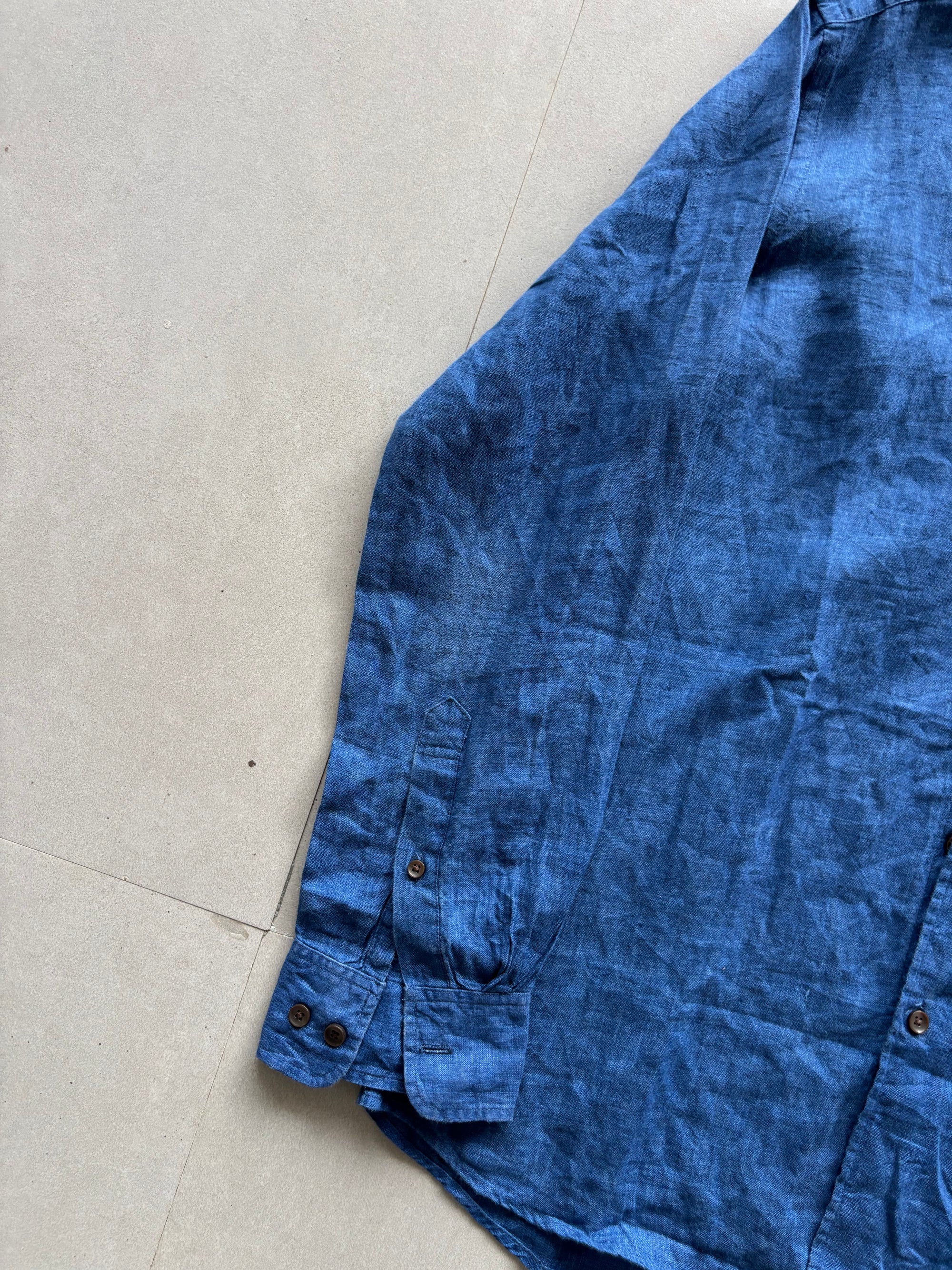 UNIQLO PURE LINEN SHIRT - L