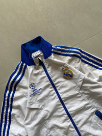 ADIDAS REAL MADRID STRIPED JACKET - S