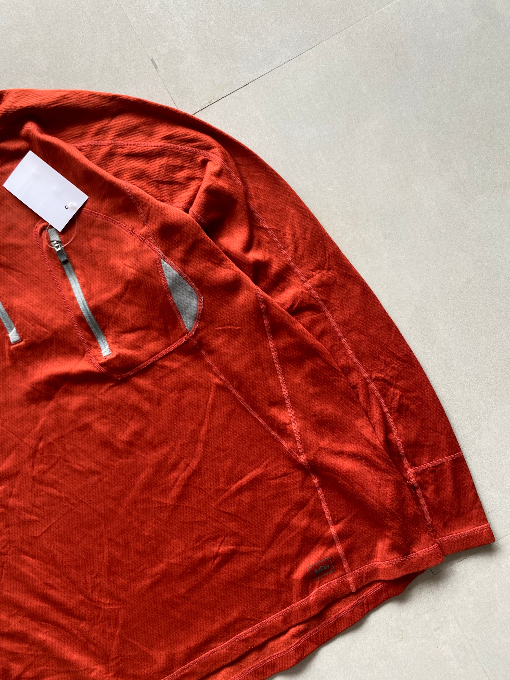 RIE QUARTER ZIP HIKING SHELL - XL