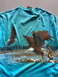1993 SIGNAL SPORT AMERICAN EAGLE TEE - L