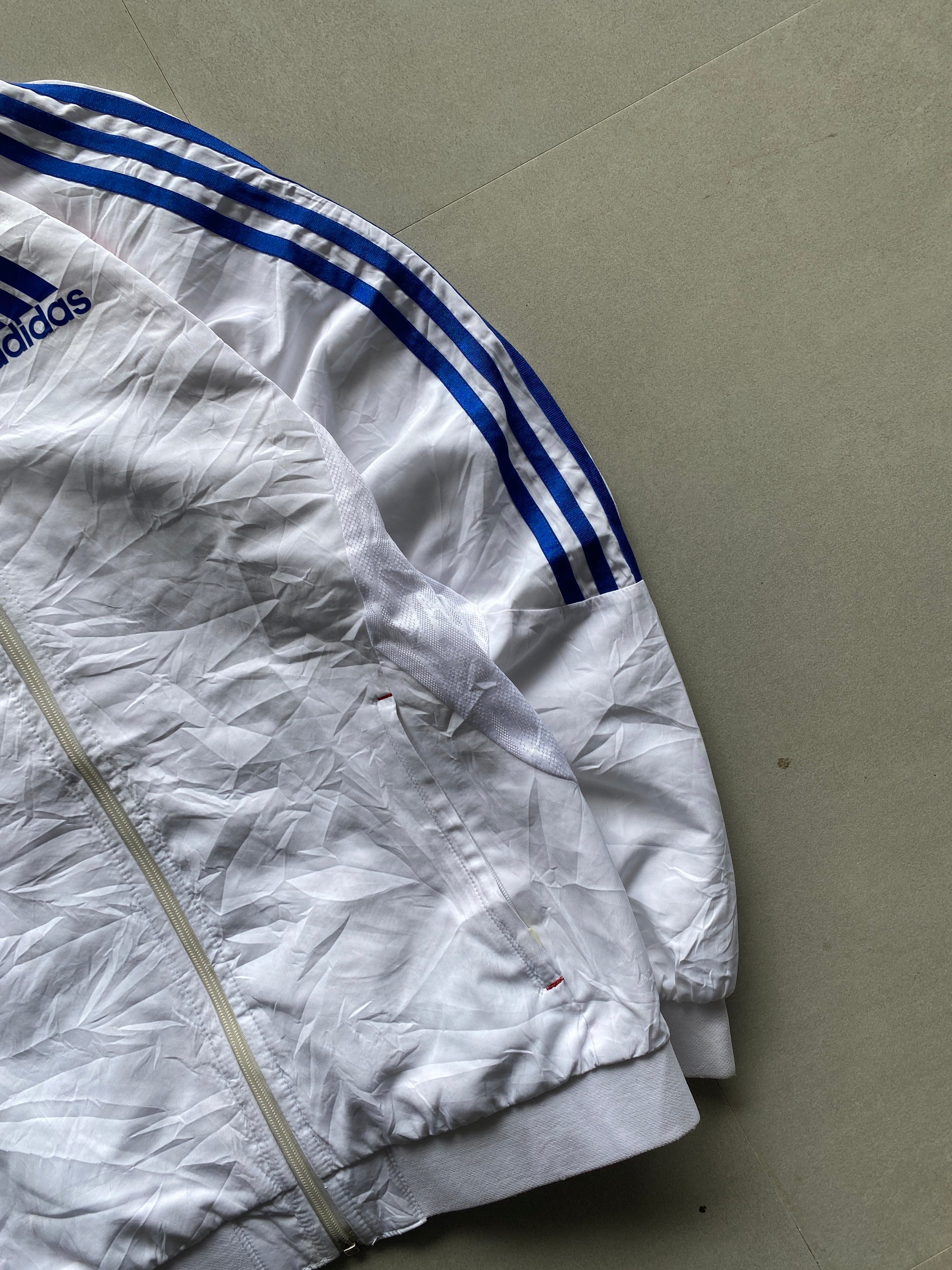 ADIDAS STRIPED FRANCE JACKET- M