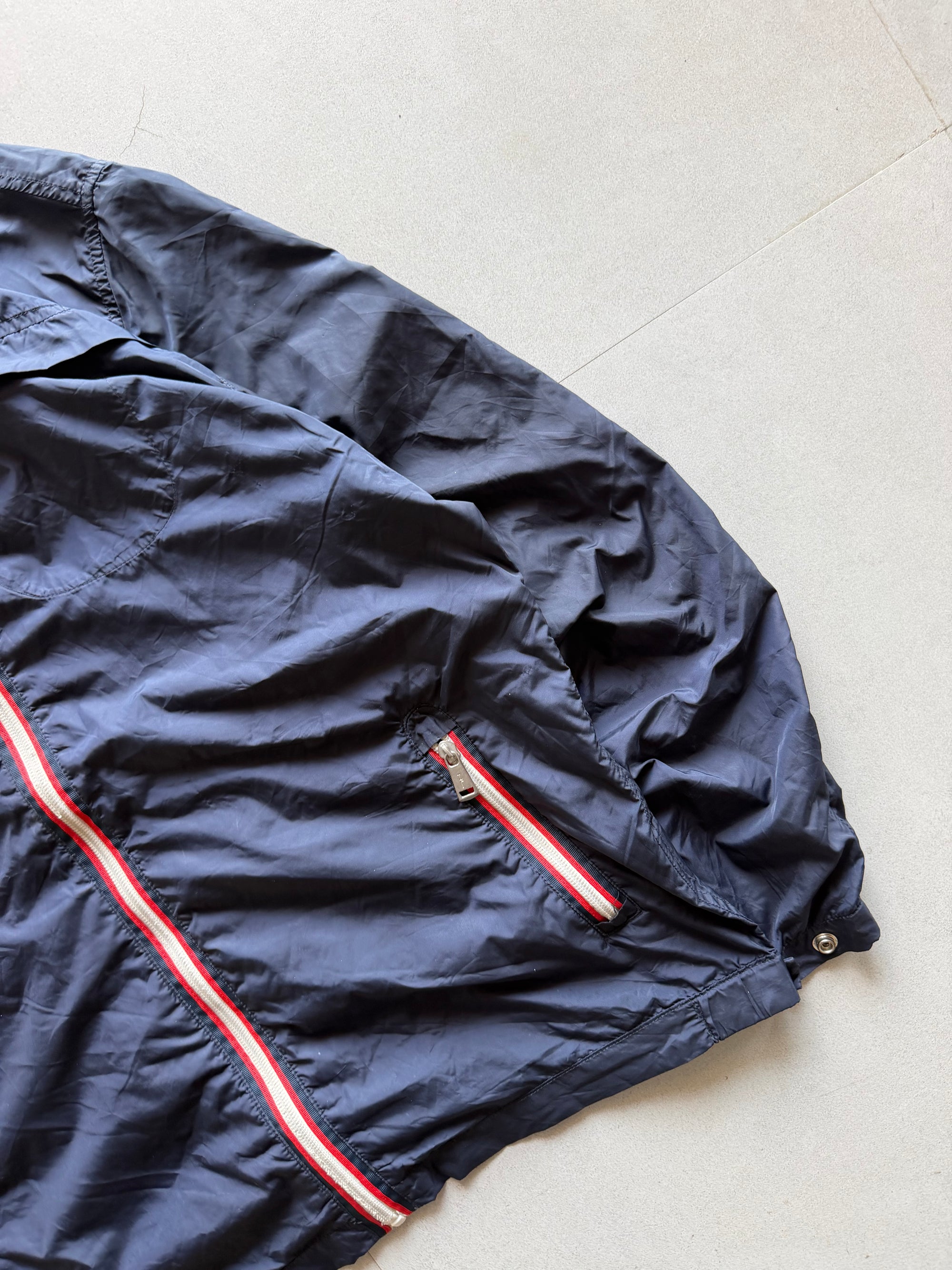 VINTAGE STYLE HOODED JACKET - M