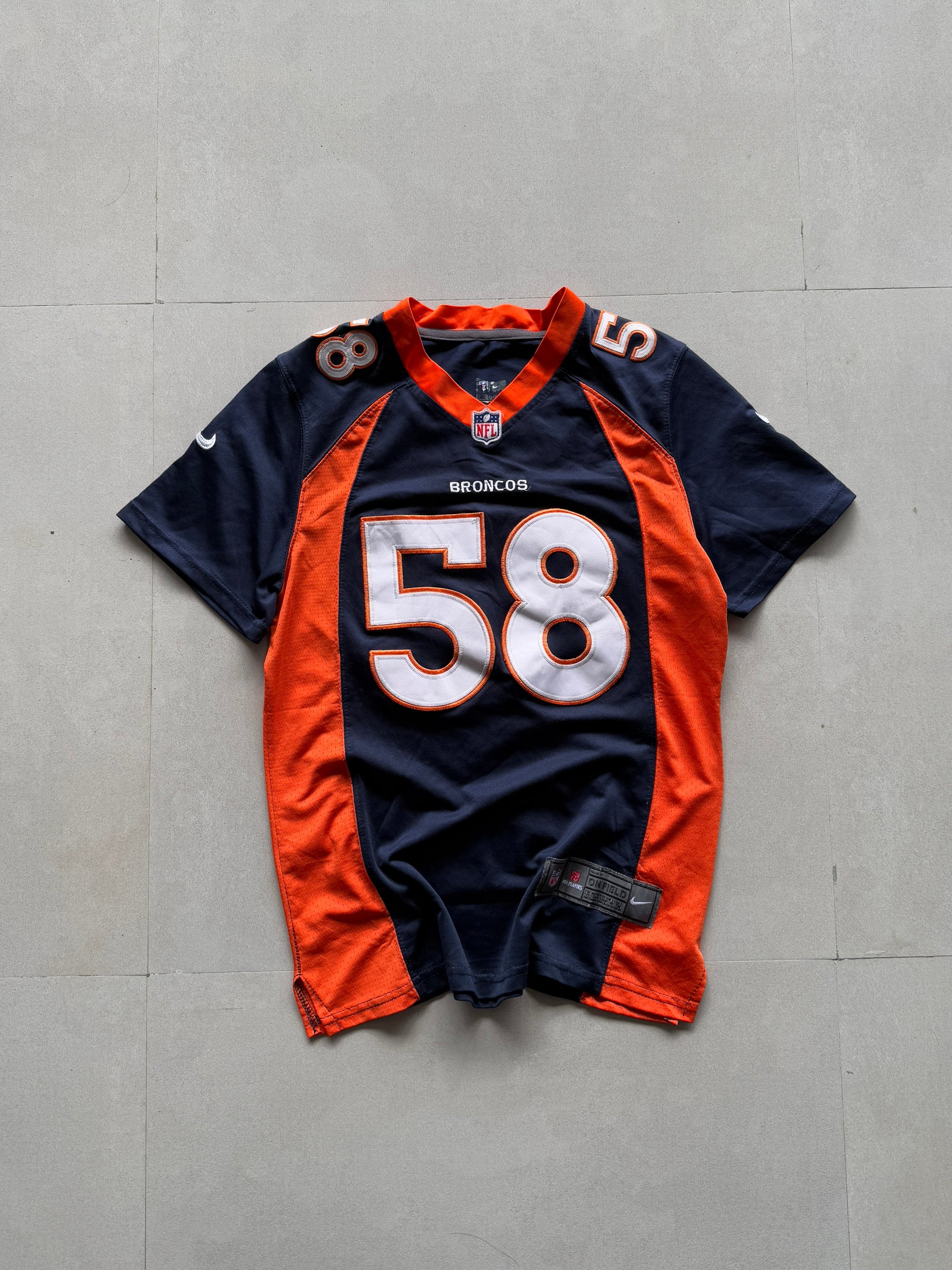 VINTAGE NIKE NFL BRONCOS JERSEY - XS