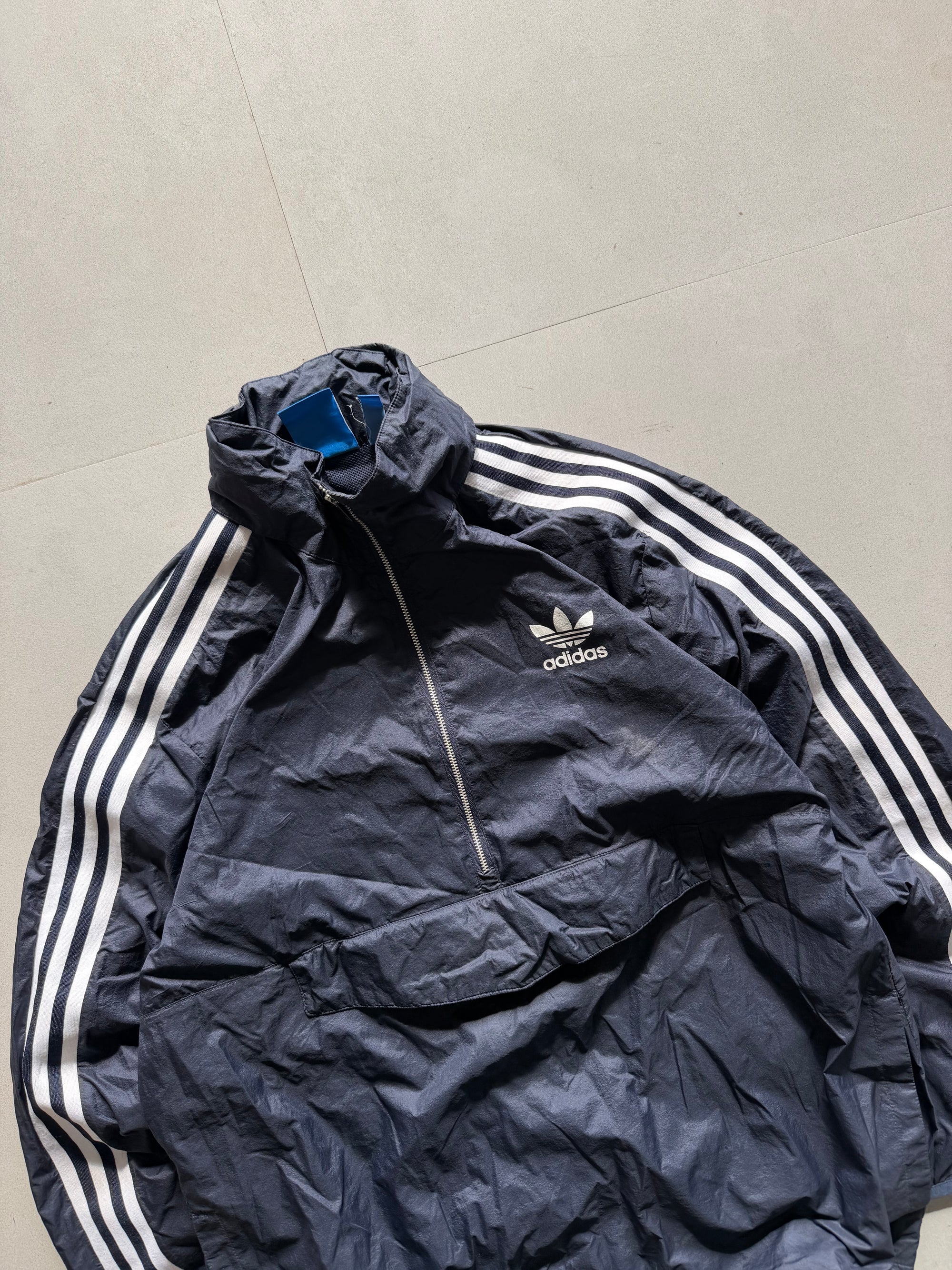 ADIDAS ORGINALS QUARTER ZIP JACKET - M