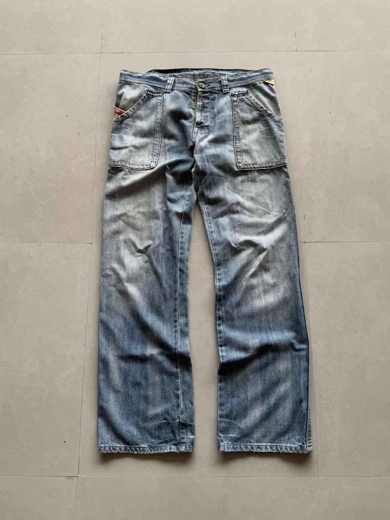 REPLY BIG POCKET DENIM - L