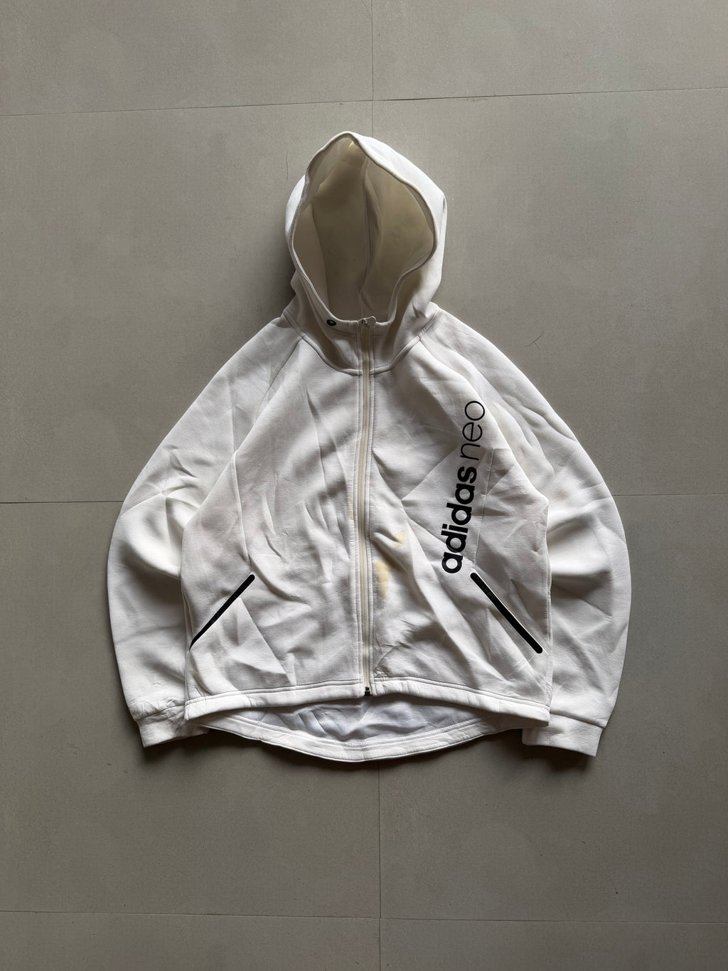 ADIDAS NEO HOODED JACKET - M