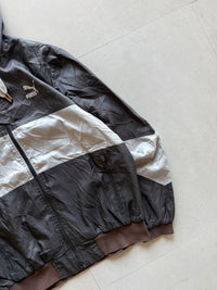 VINTAGE PUMA HOODED JACKET - M