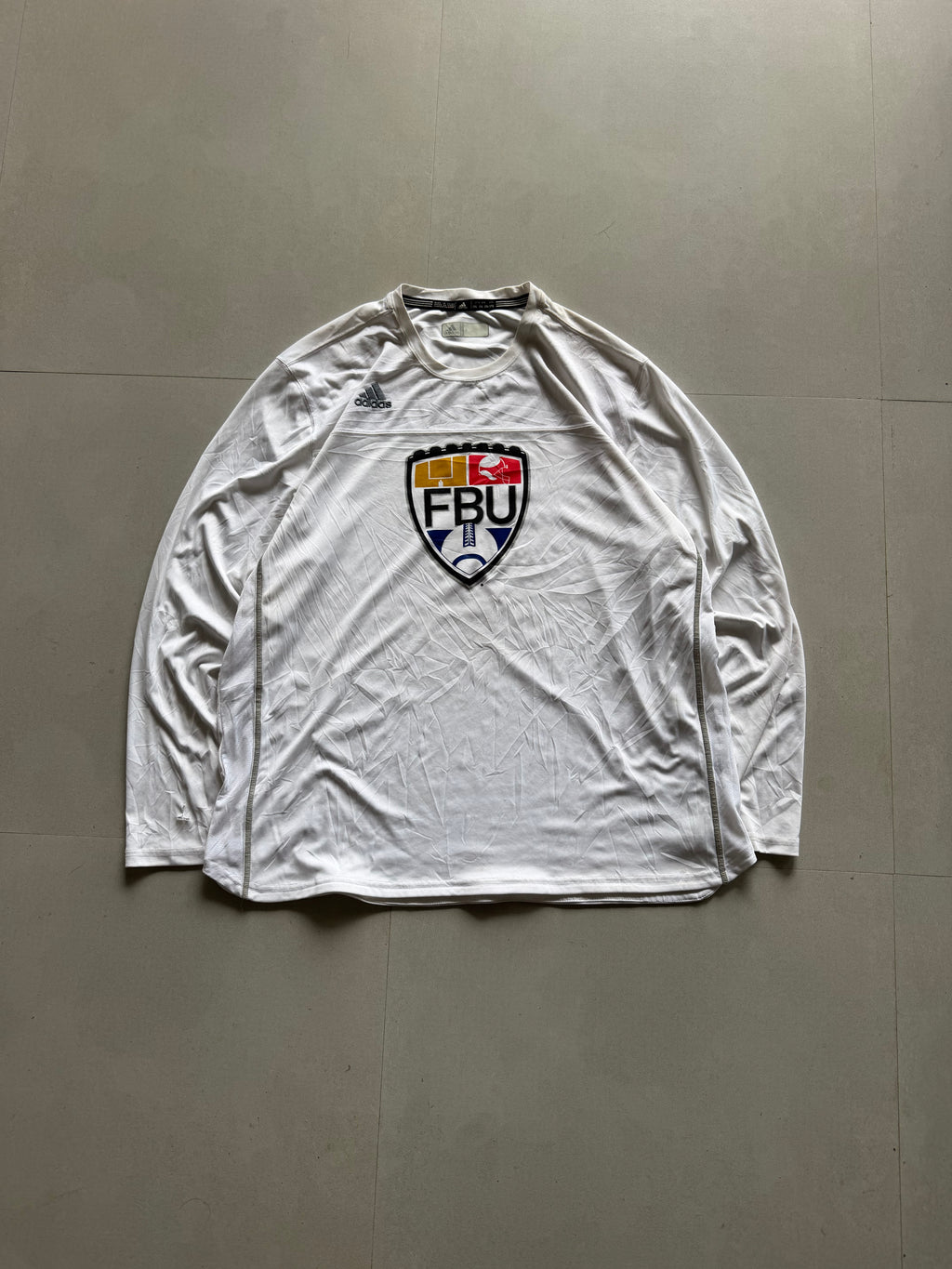 ADIDAS FBU FULL SLEEVE DRI FIT TEE -