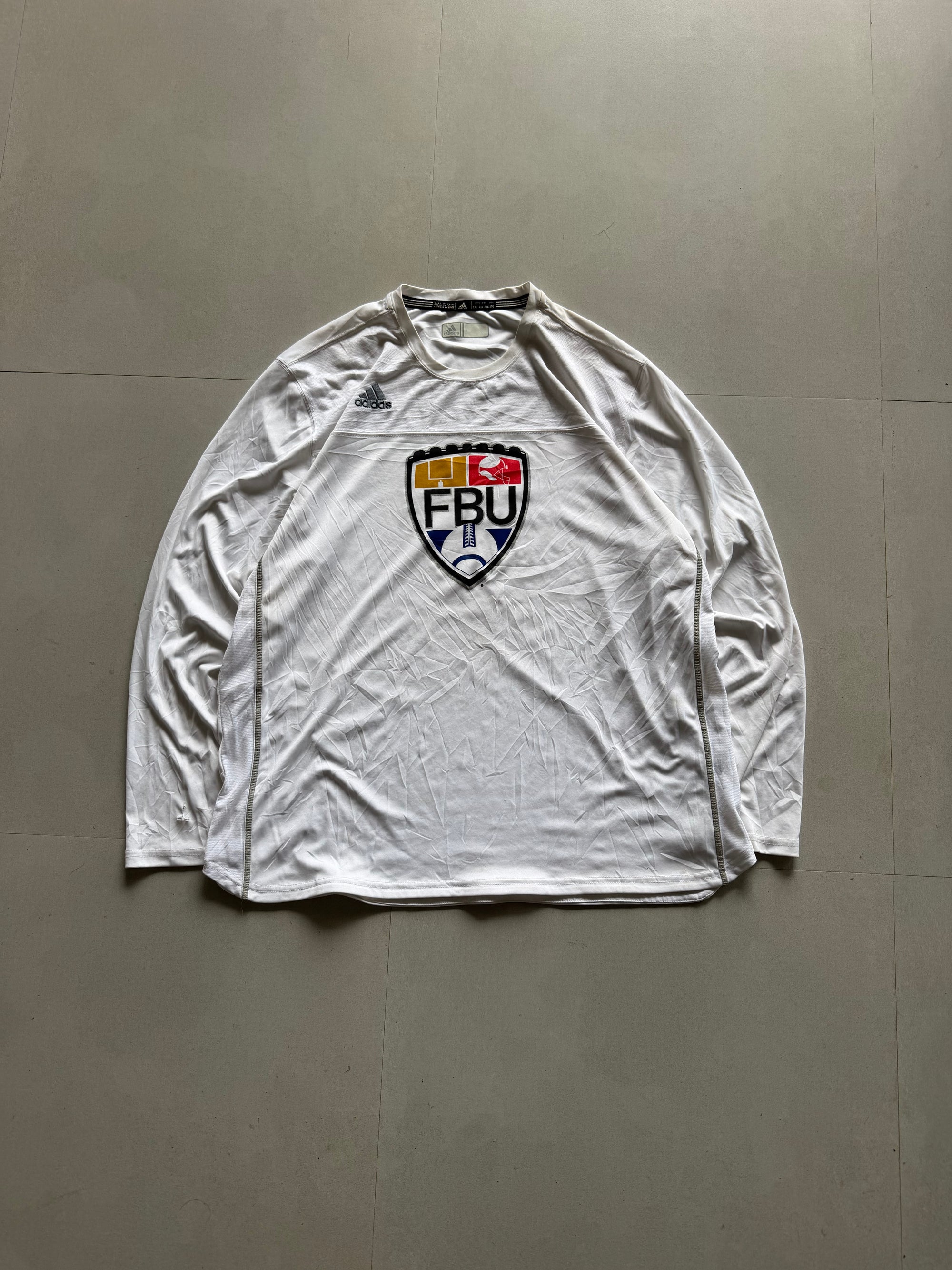ADIDAS FBU FULL SLEEVE DRI FIT TEE -