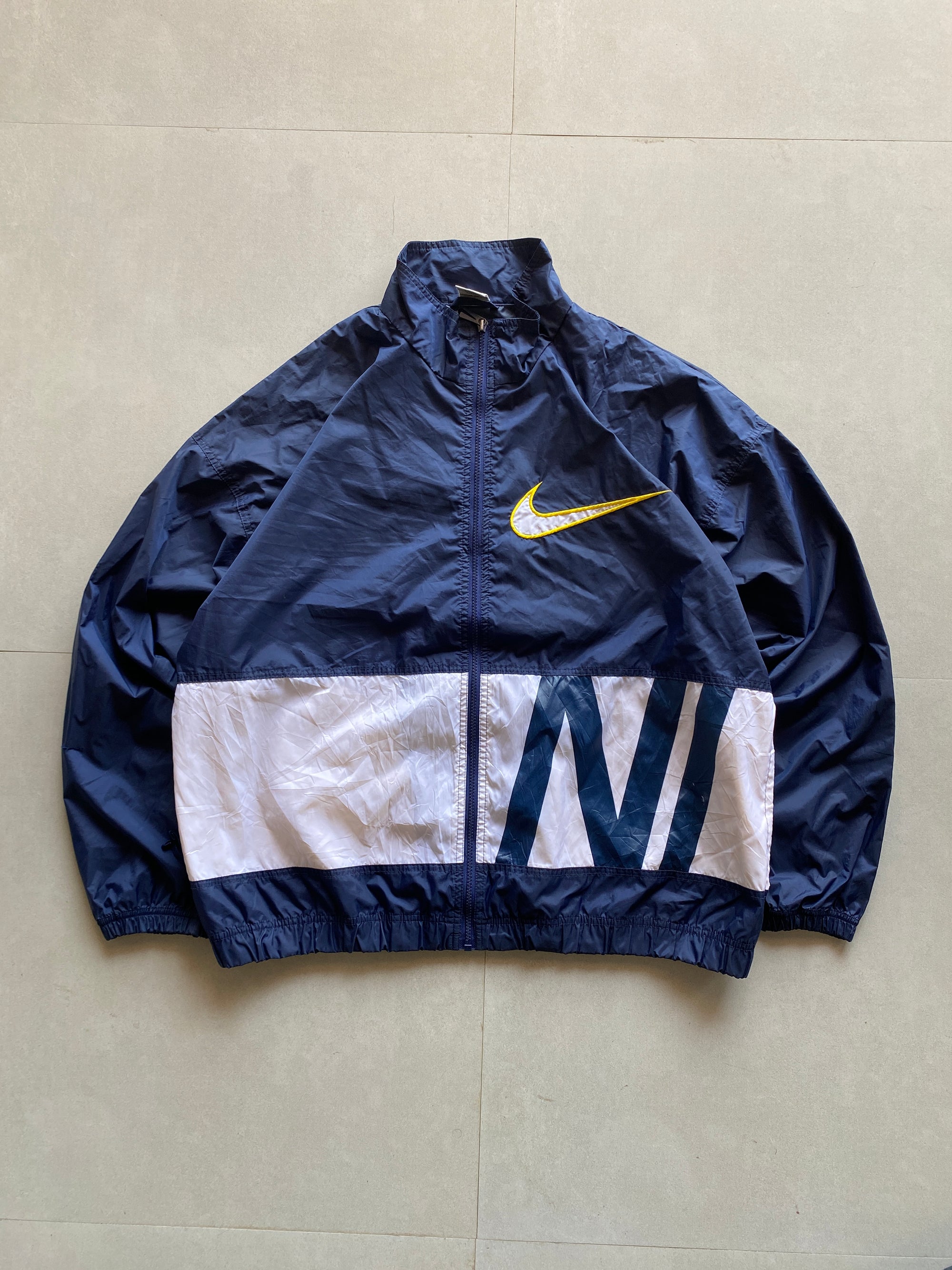 90s NIKE SPELL OUT JACKET - XL