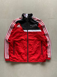 ADIDAS STRIPED JACKET - M