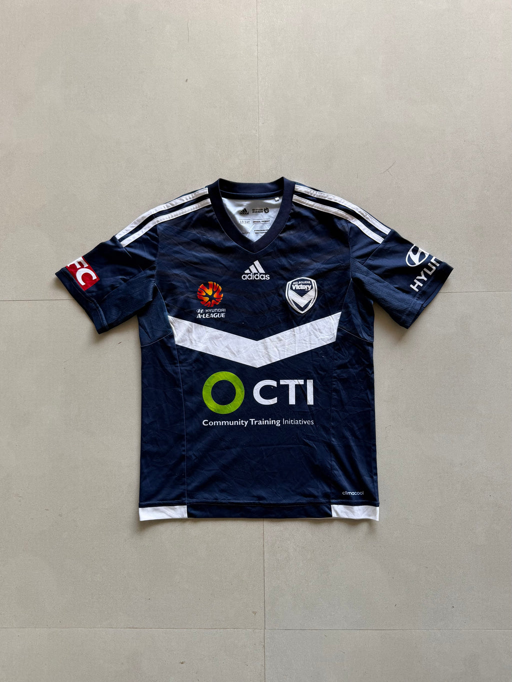 2015 ADIDAS MELBOURNE VICTORY JERSEY - XS
