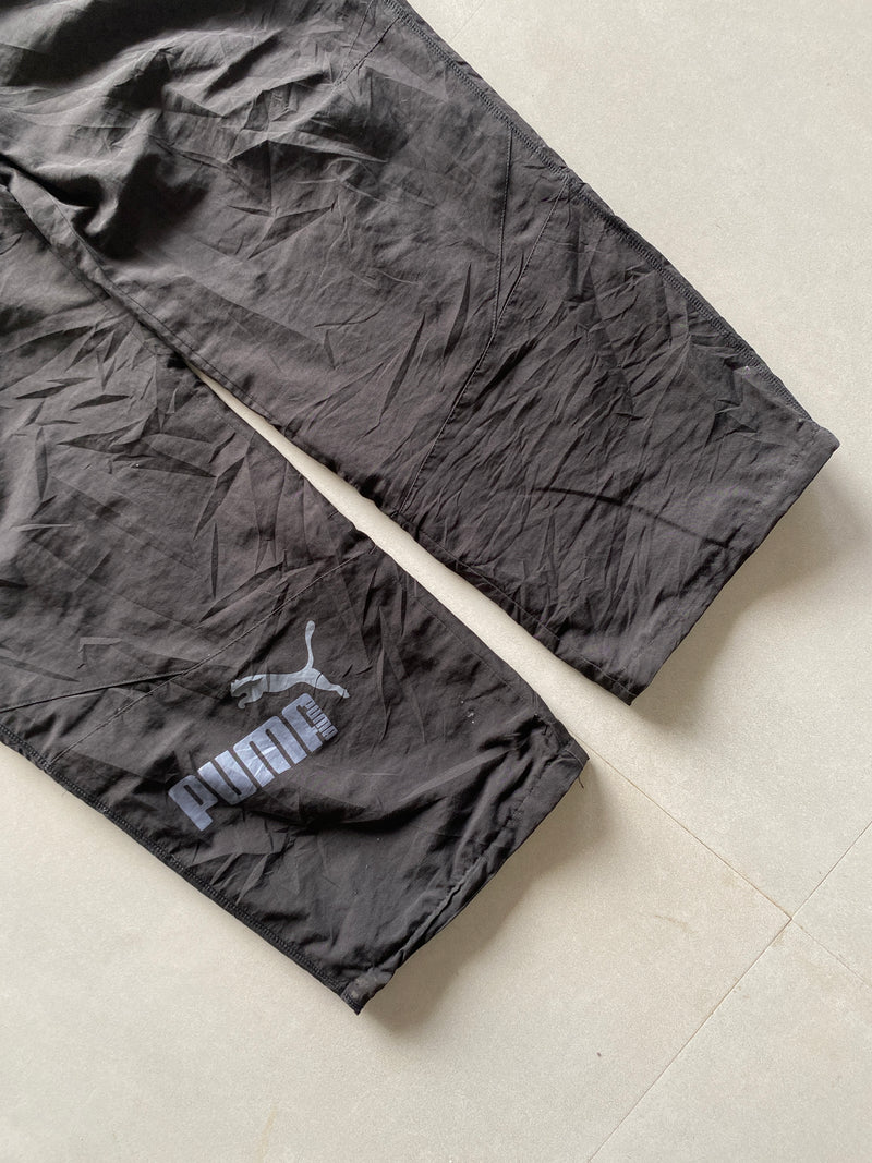 PUMA SPELL OUT BAGGY TRACK PANT - XL