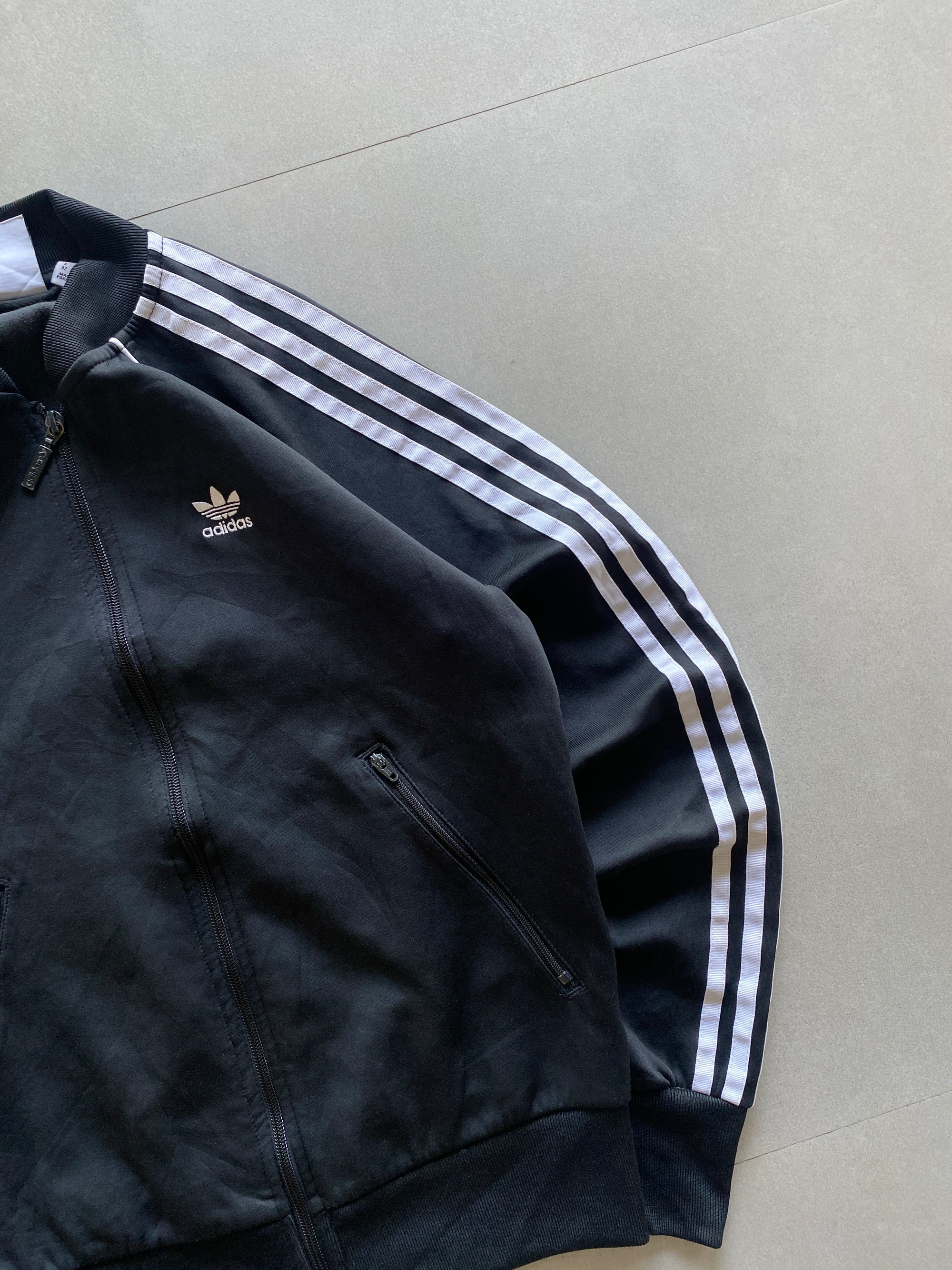 ADIDAS STRIPED JACKET - XS