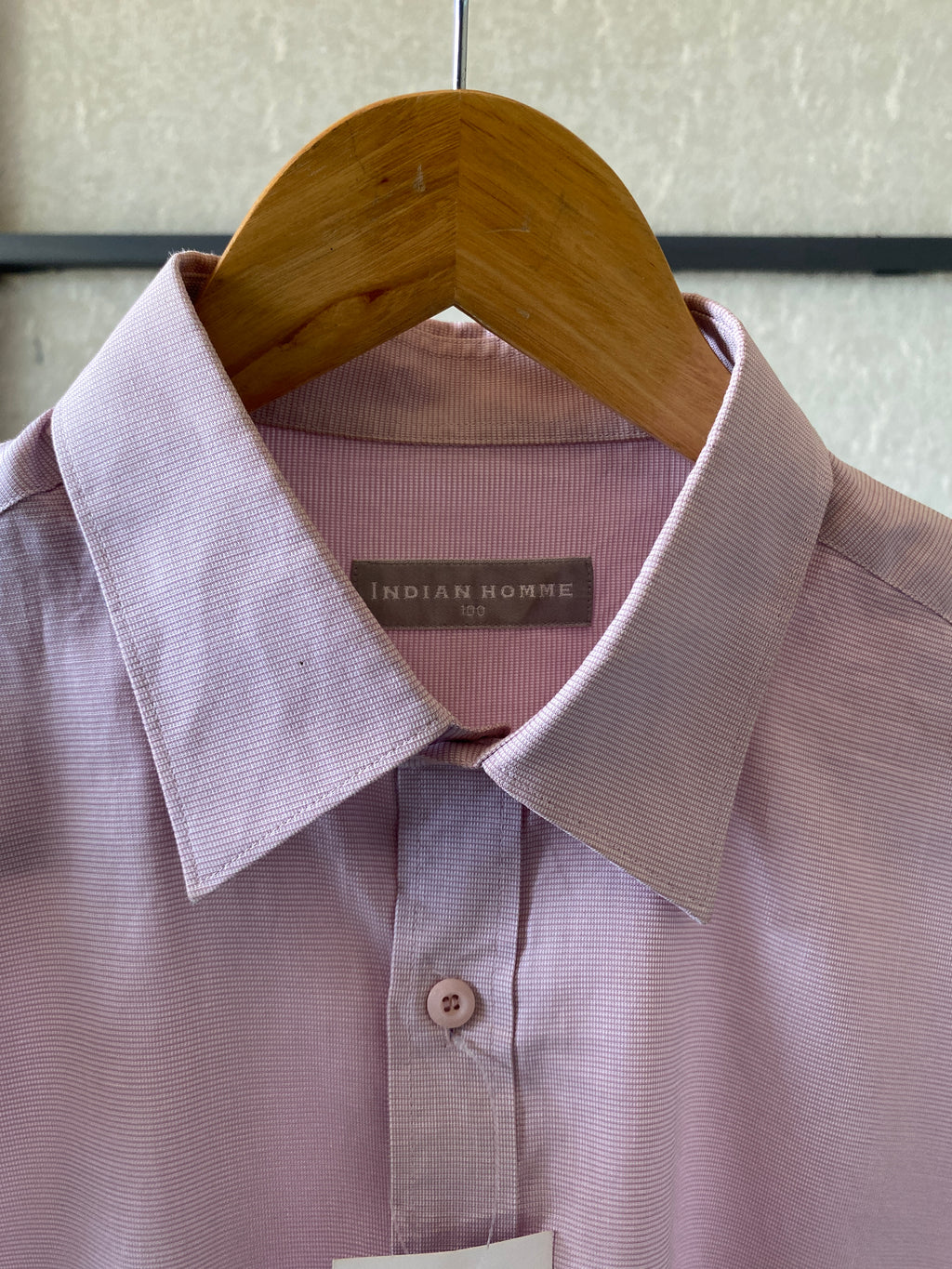 INDIAN HOMME TEXTURED SHIRT - M