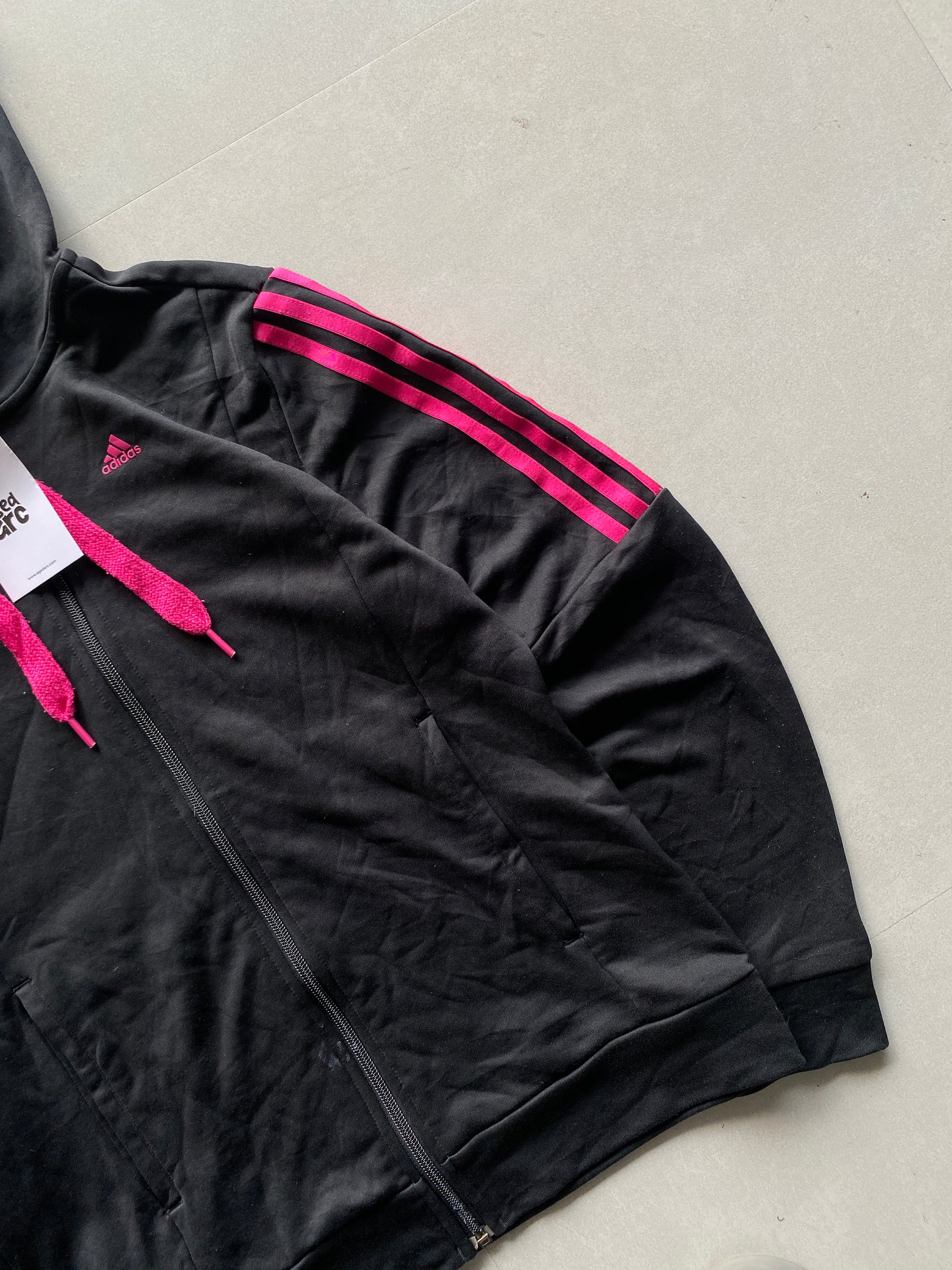ADIDAS STRIPED JACKET - XS