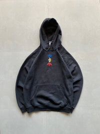 ADIDAS ORGINALS MULTI LOGO HOODIE - L