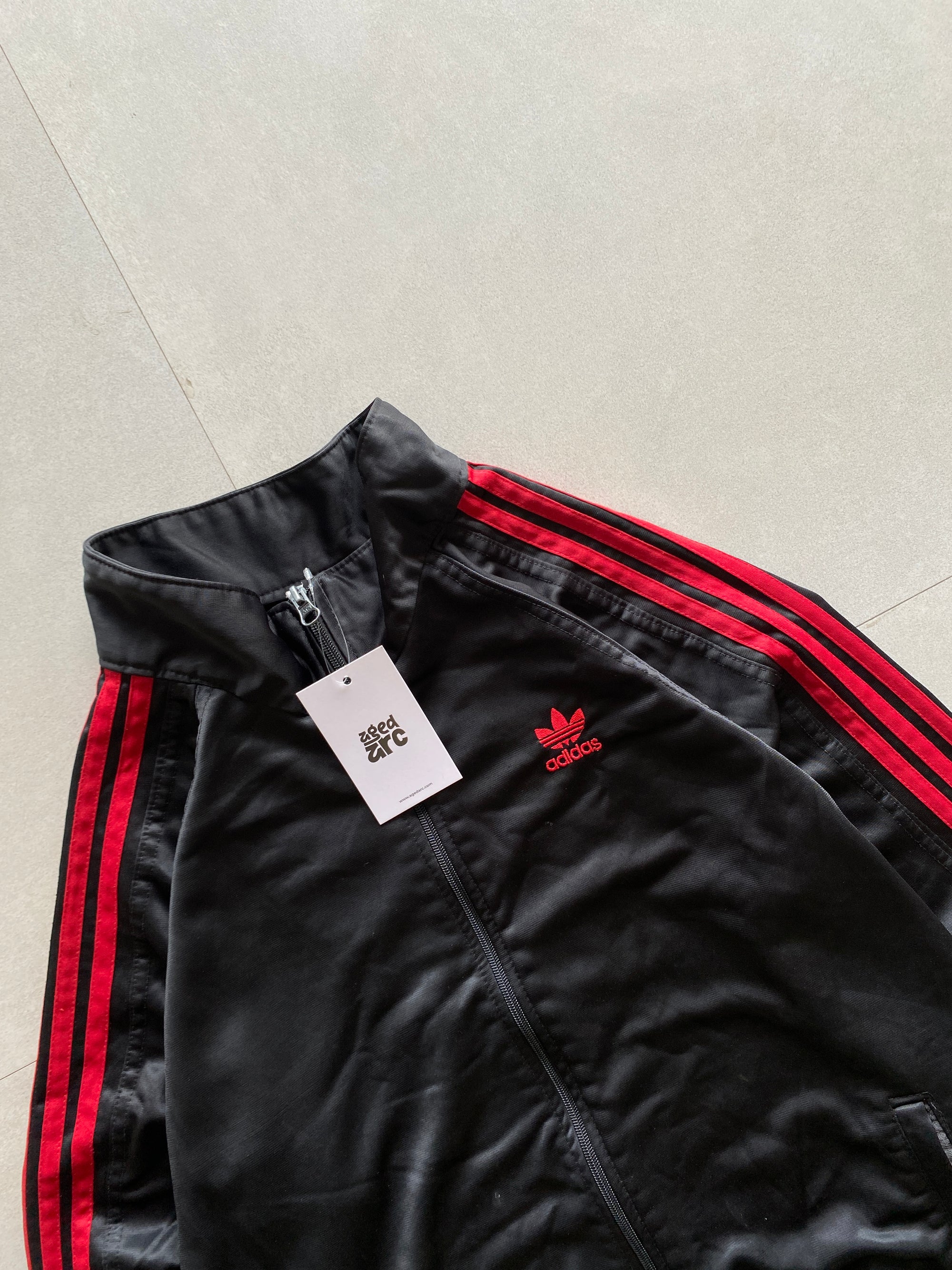 ADIDAS ORGINALS STRIPED JACKET - M