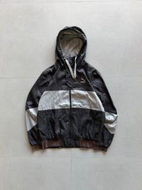 VINTAGE PUMA HOODED JACKET - M