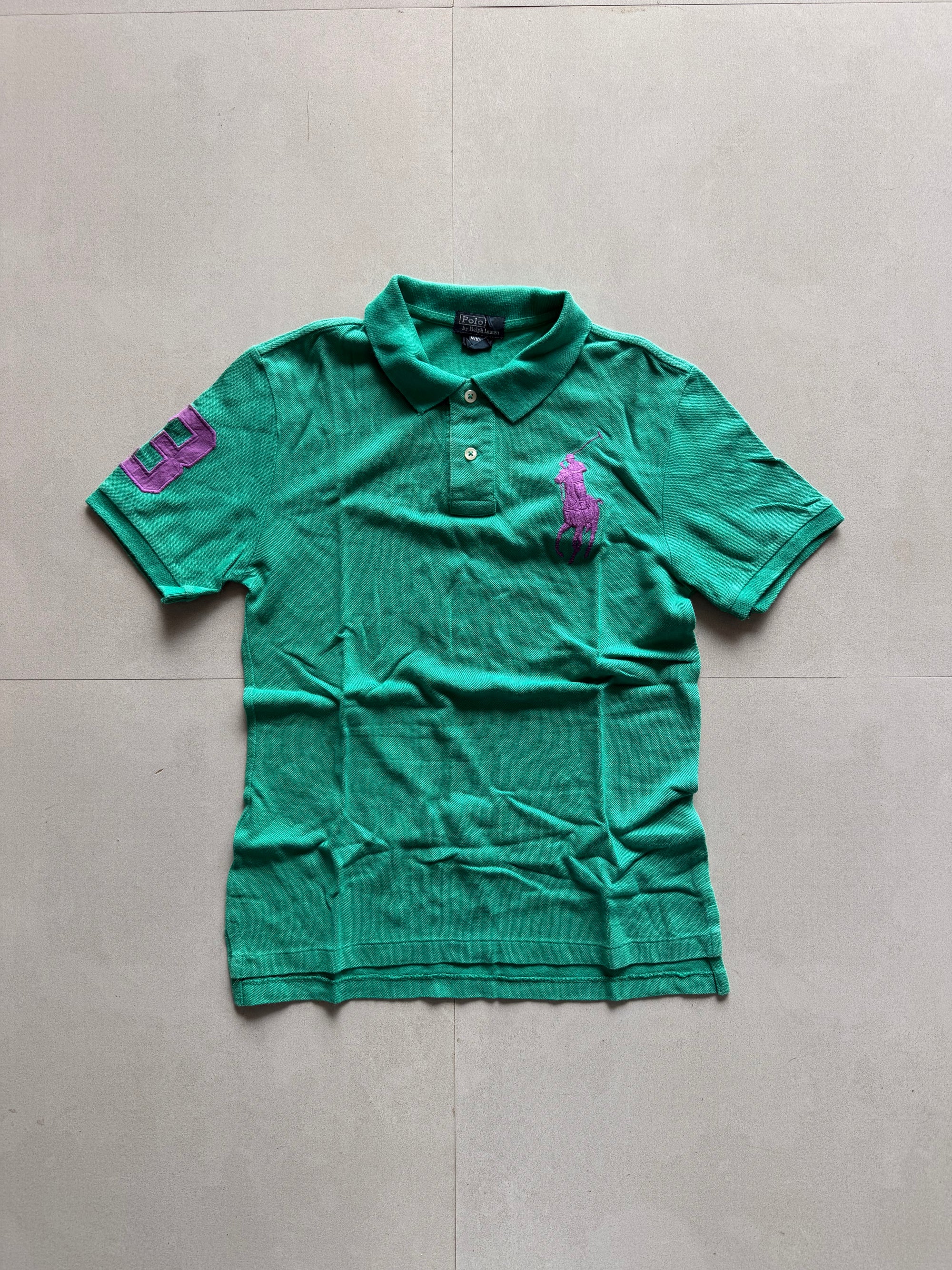 RALPH LAUREN BIG PONY POLO TEE - XXS