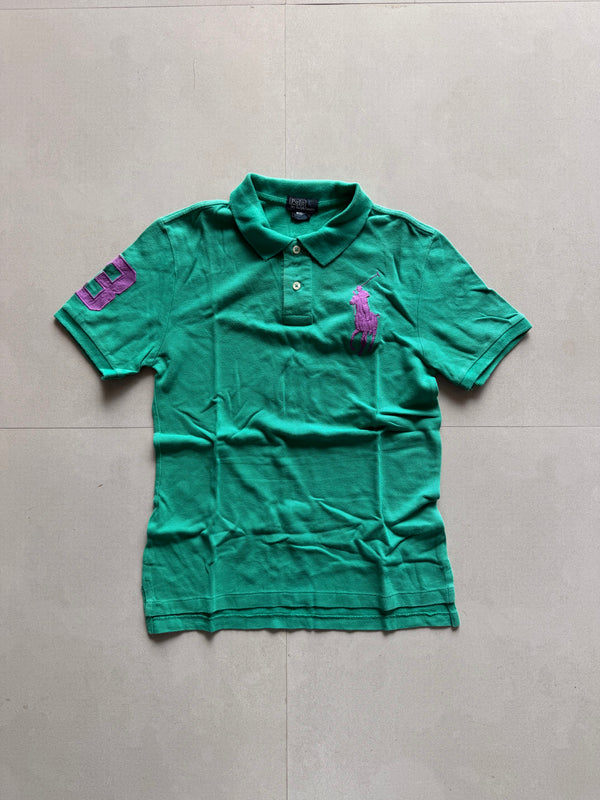RALPH LAUREN BIG PONY POLO TEE - XXS