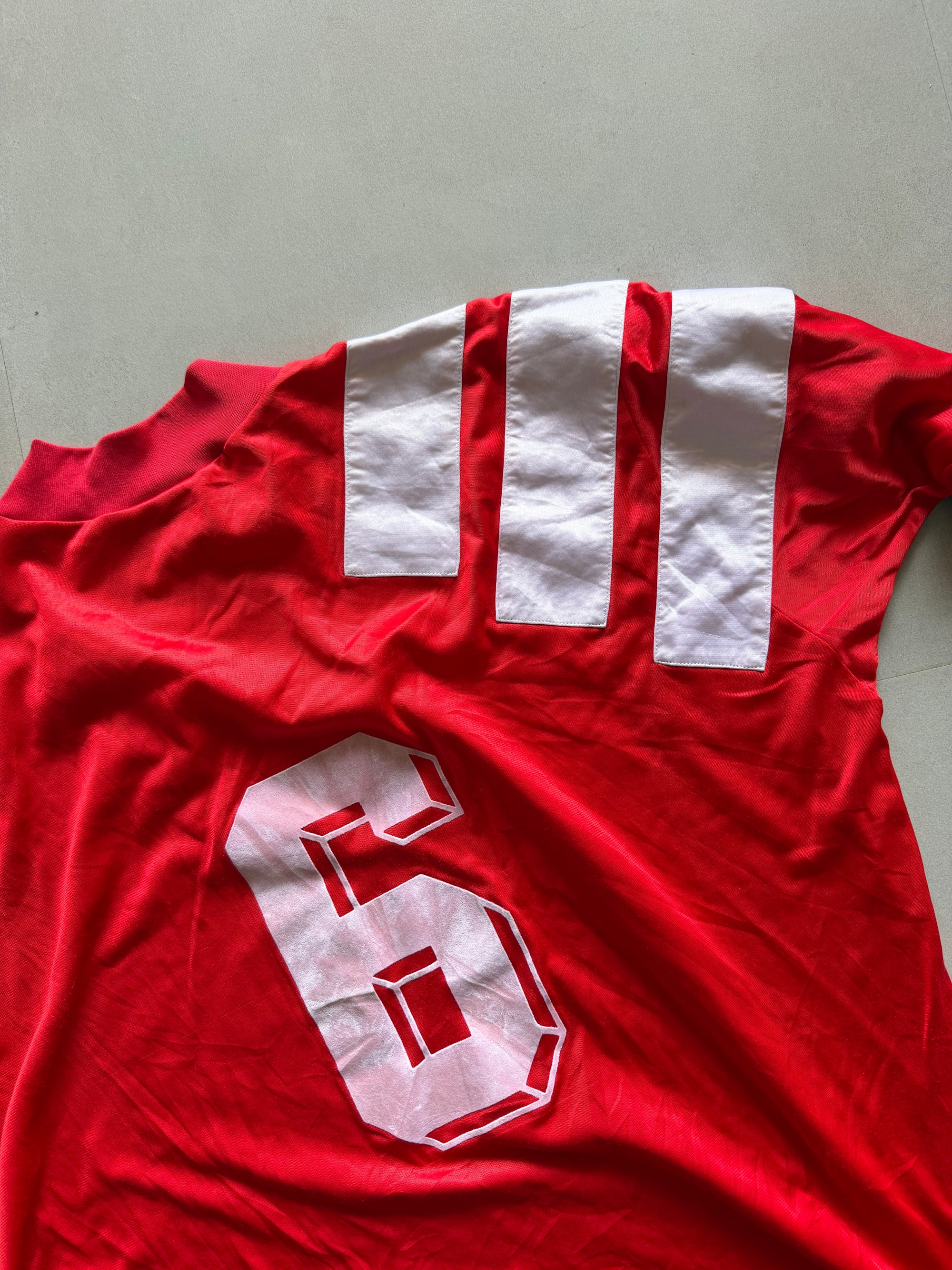 90S ADIDAS FULL SLEEVE TEE - XL