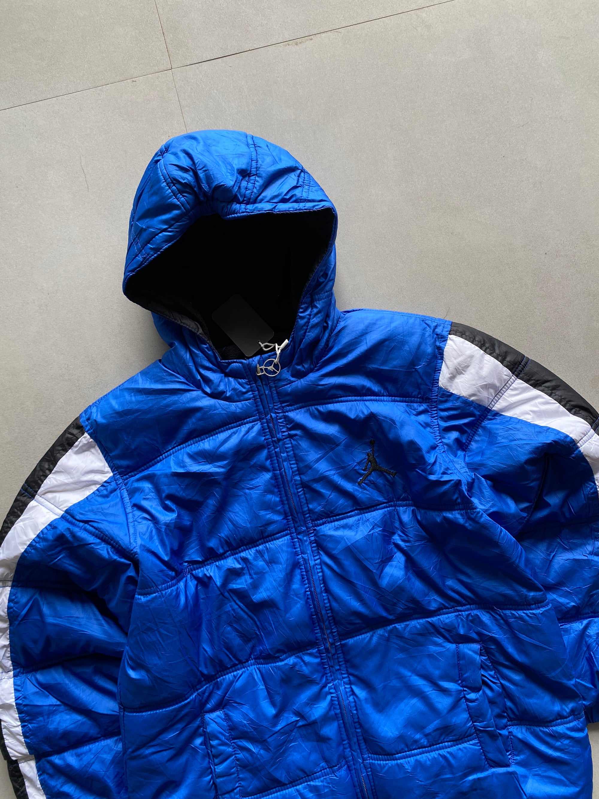 JORDAN HOODED PUFFER JACKET - S